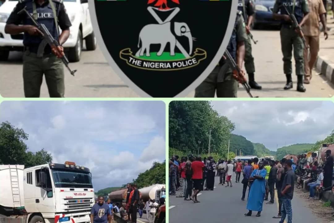 Truck Drivers Block Lagos-Ore-Benin Expressway Over Alleged Police Extortion, Ondo Command Denies Claims